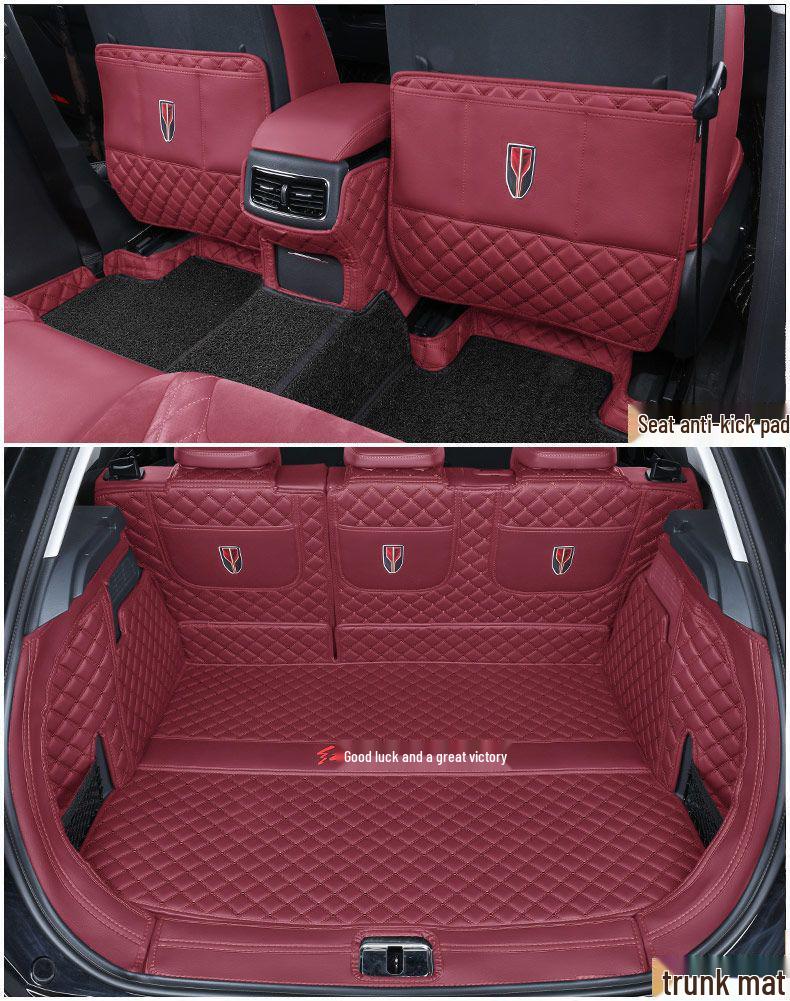 Custom Leather Floor Mats for Hongqi HS5 (2019-2025) - Interior Accessories & Style