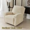 4-teiliges/Set Elastischer Sofa-Überwurf Stretch-Couchbezug Einfarbig Sesselbezug Wohnzimmer