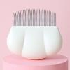 1Pcs Multi-Purpose All Hair Lengths Pet Grooming Brush Shell Shape Self-Cleaning Massage Comb Ergonomic Pet Comb Pet Cat Dog