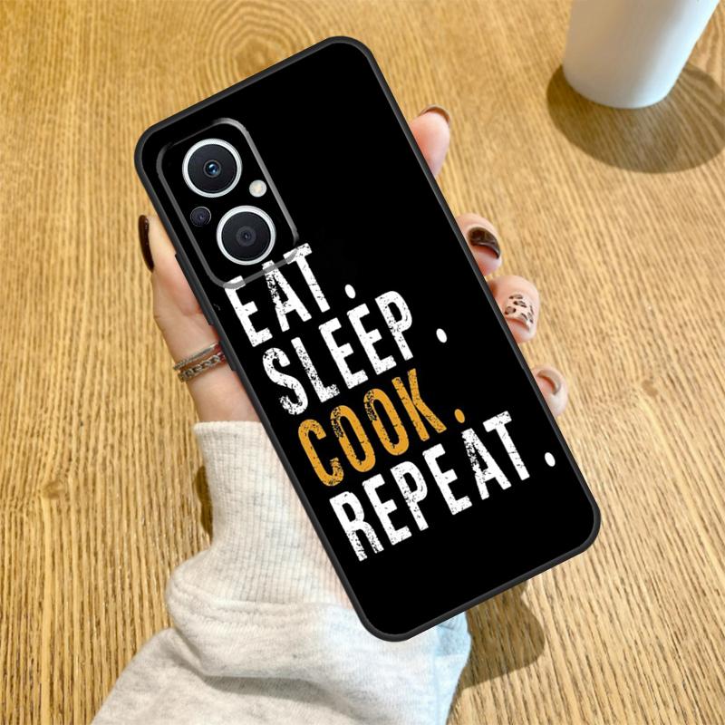 Cooking Chef Funda For OPPO Reno 12F 11F 13F 14F 8T 8 Lite 10 11 12 13 14 OPPO Find X8 X6 X5 X9 Pro Case