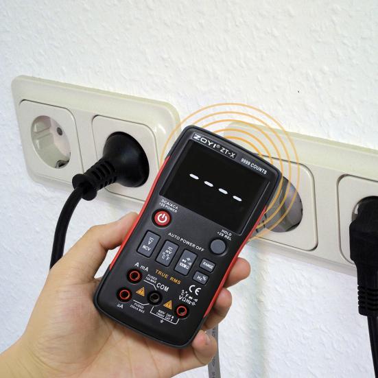 Professional Handheld Digital Multimeter DC AC Voltage Resistance Tester Meter
