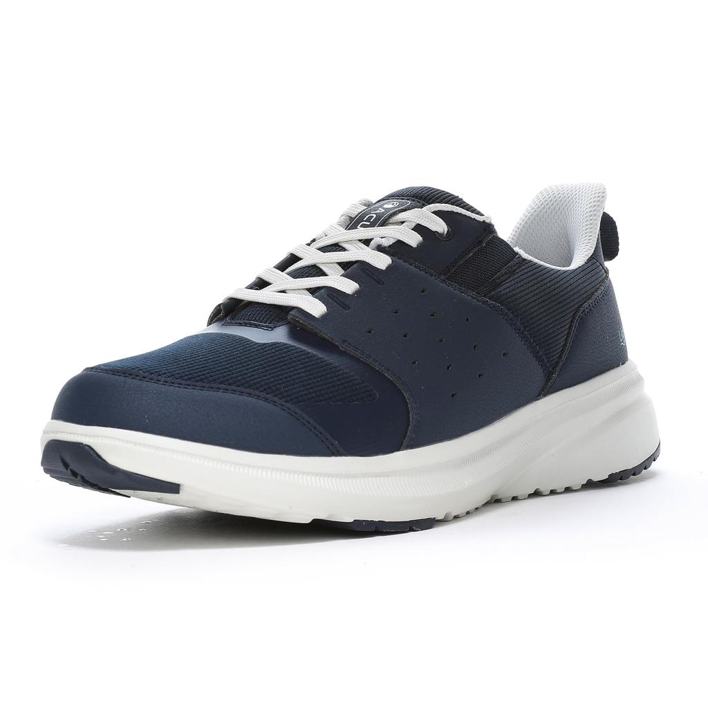 Moonstar SPLT AMM118 Navy Size 4E Men's Sneakers, 28.0 cm,