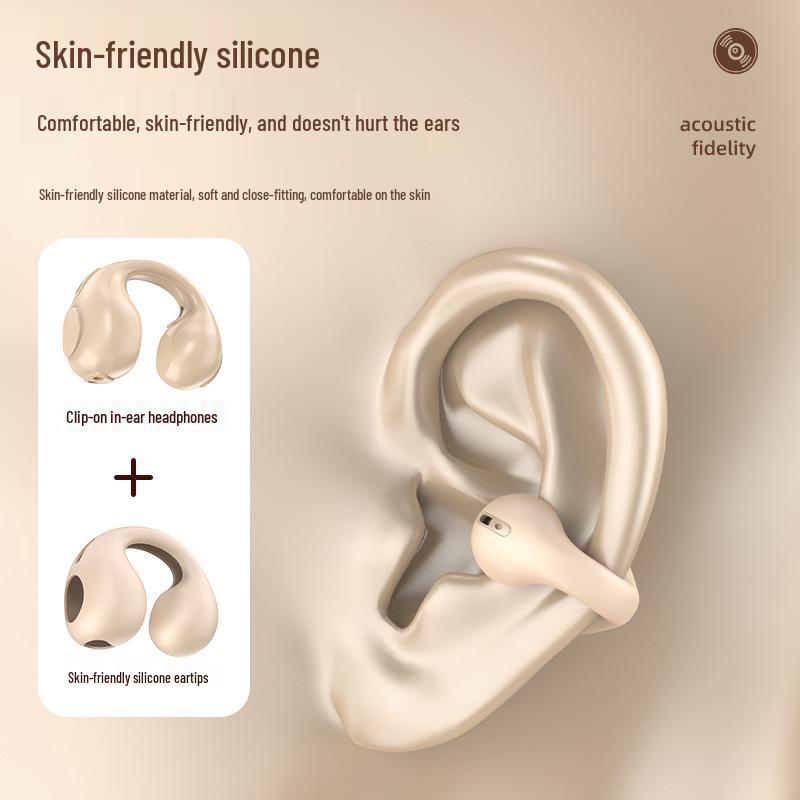 E100 Wireless Air Conduction Sport Earphones with Smart Display