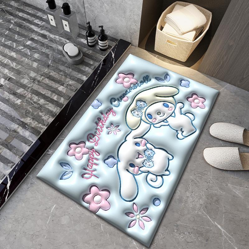 Diatomaceous Earth Quick-Dry Anti-Slip Bath Mat – Easy-Clean, Dirt-Resistant