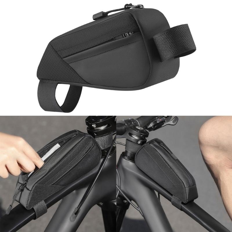 Bicycles Front Frame Energy Bags Cycling Saddle Bag Bike Phone Pouch for Riding