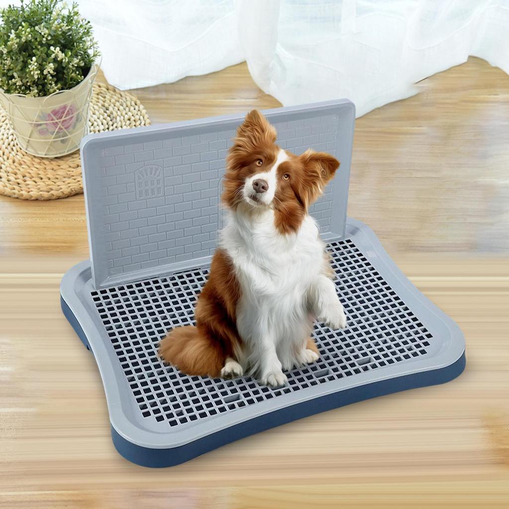 Pet Training Toilet Tray Detachable Mesh Grids Dog Potty Tray Puppy Pee Pad