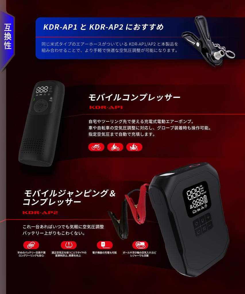 Bomba de Ar Elétrica para Bicicleta Kaedear Clipe Adaptador de Válvula Inglês Americano/Inglês