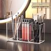 Desktop Transparent Pen Holder Organizer, 3-Pack
