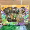 Plants Vs Zombies Plastic Toys Car With Return Mechanism For Gifts Children