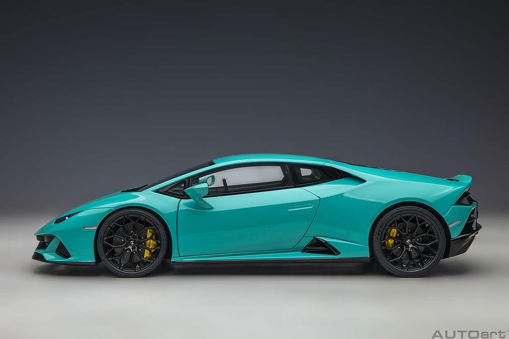 AUTOart Měřítko Lamborghini Huracan EVO Tyrkysová Modrá Hotový Produkt 1/18