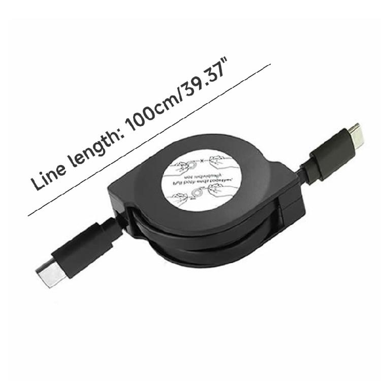 Type C Charging Cable up to 100cm, Supports QC/PD Fast Charging, 60W Power Out