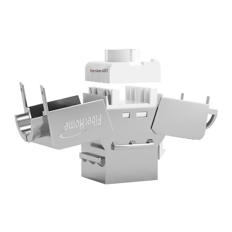 FiberHome CAT6 Shielded Tool-less RJ45 Keystone Jack