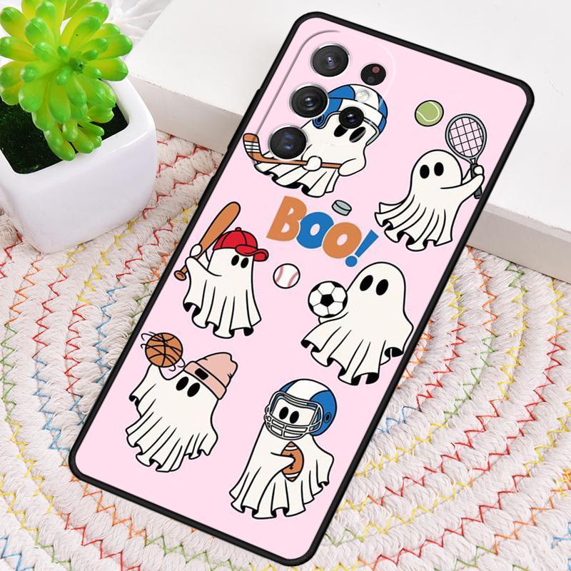 Cute Ghost Phone Case for Samsung Galaxy Note 10 Pro S26 Ultra S23 S24 FE S25 S21 S22 PLUS Shockproof Cove