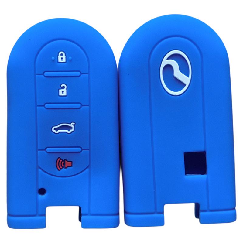 Silicone Protective Case for Toyota PERODUA 3+1 Button Key Fob