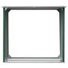 Abri de stockage de bois Acier galvanisé 172x91x154 cm Vert