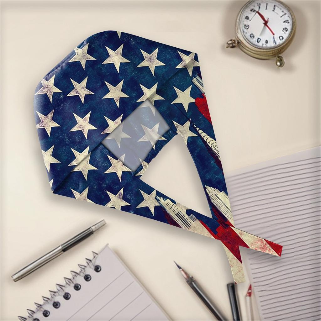 Pălărie de lucru cu imprimeu la modă, pălărie casual spălabilă, șapcă tip geantă