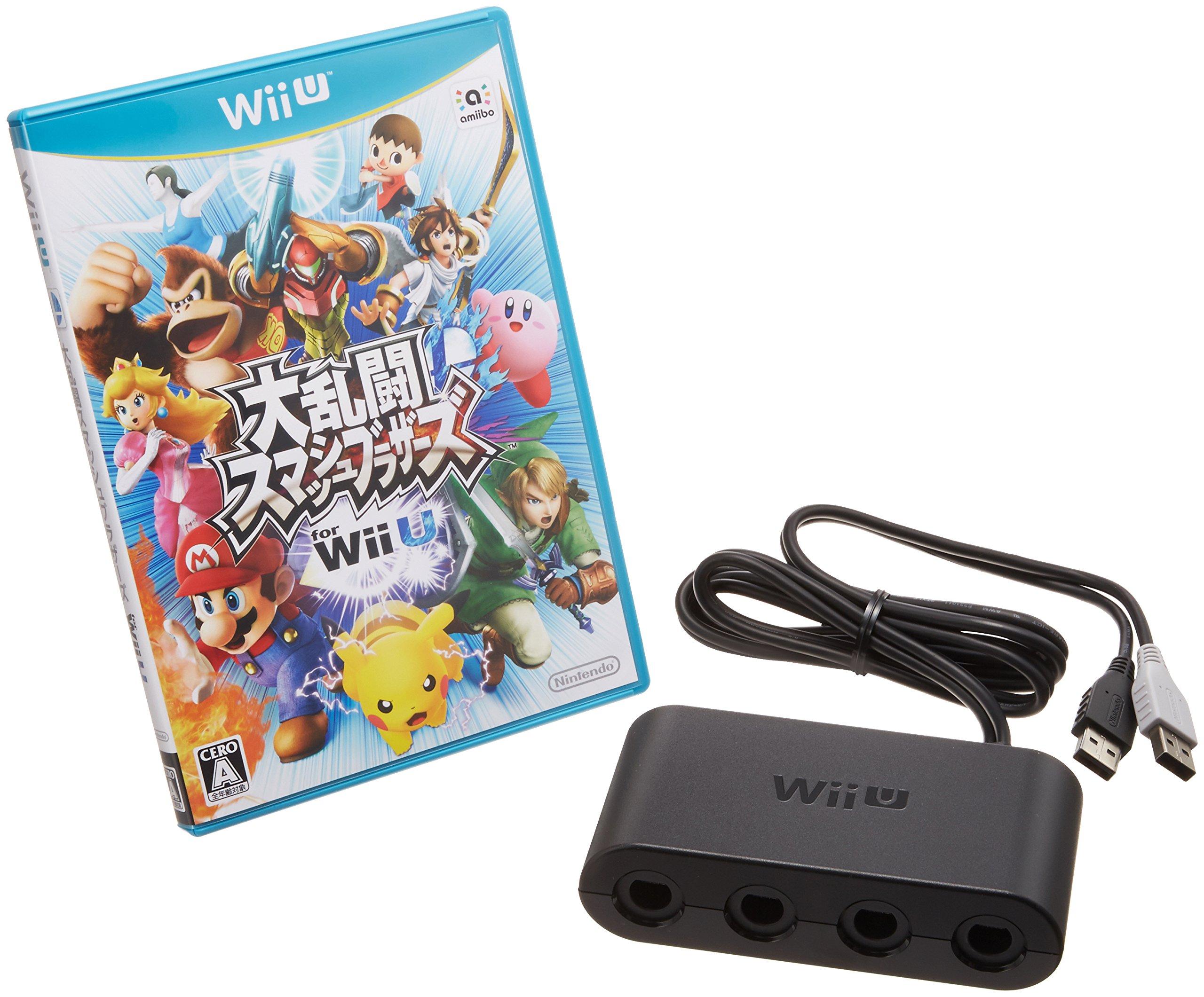 

Super Smash for Wii U Nintendo GameCube Controller Connection Tap Set Bros.