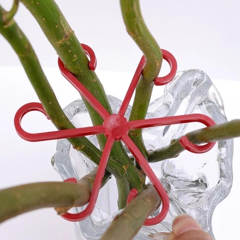 Bloemplanten Stengelsteunen Palen Klimhuisplanten Stand Frame Plastic Tuin Geen Paal Trellis Binnenplant Houder Rek Haken