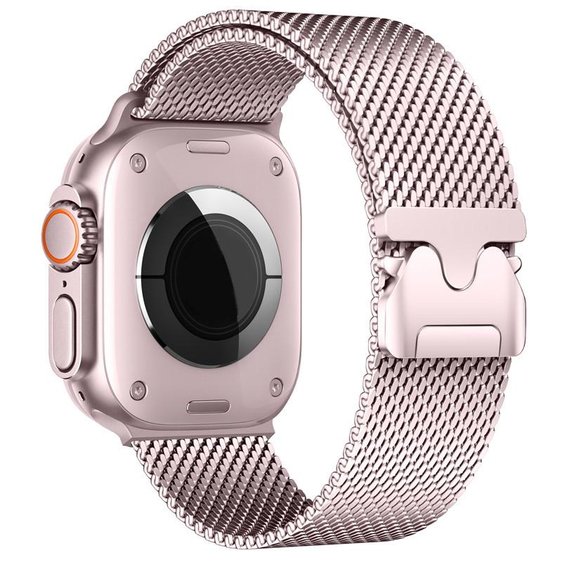 Milanaise Armband für Apple Watch 11 10 42mm 46mm Magnetisches Zubehör für iWatch Ultra 3 2 1 49mm 9 8 7 45 41mm 6 5 4 SE 44 4