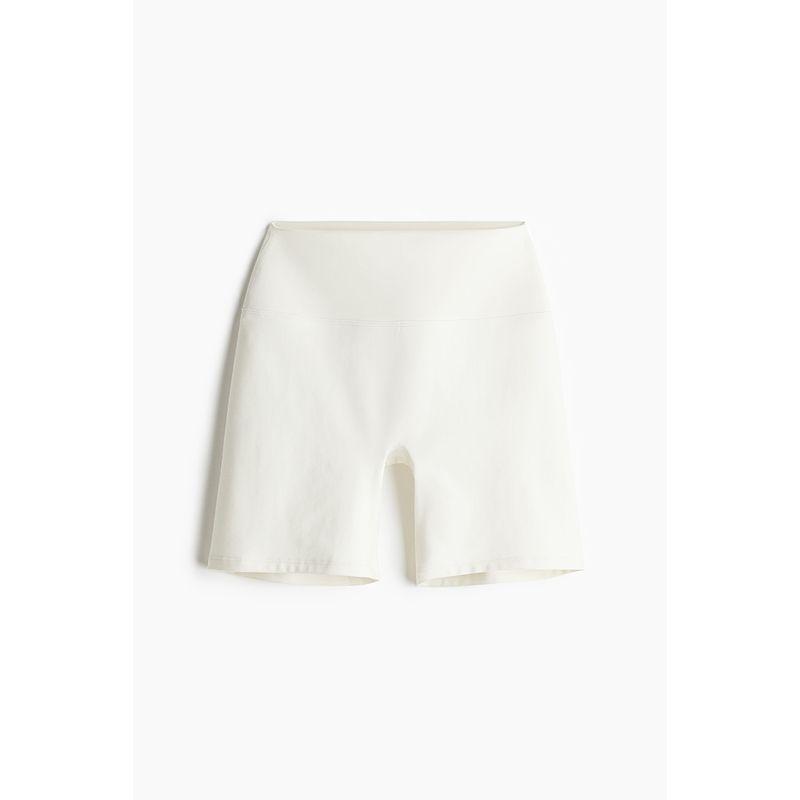 

[HM Move Drymove™] Women s Sweat Pants 25 Autumn New Arrival Cycling Cycling Shorts 1255289 White 170/88