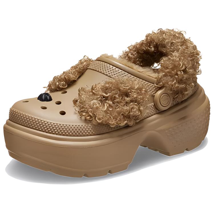 Crocs Simple Versatile Clogs Women Footwear Brown 210690-2EY
