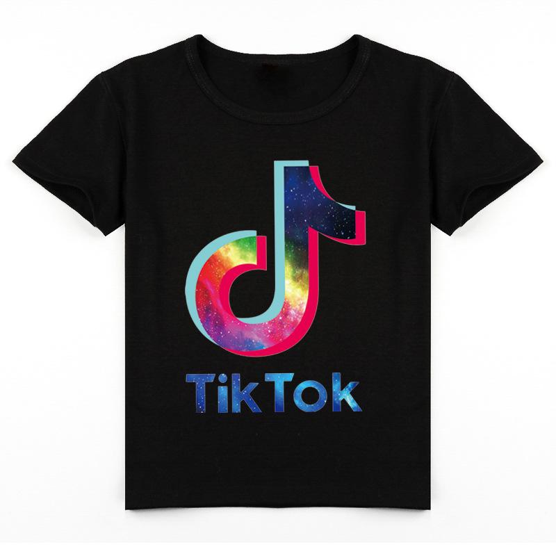 Tik Tok Kids Short Sleeve T-Shirt Boys Girls Summer Casual Cotton Tops Tee Gifts Tik Tok Kids Short Sleeve T-Shirt Boys Girls Summer Casual Cotton Tops Tee Gifts