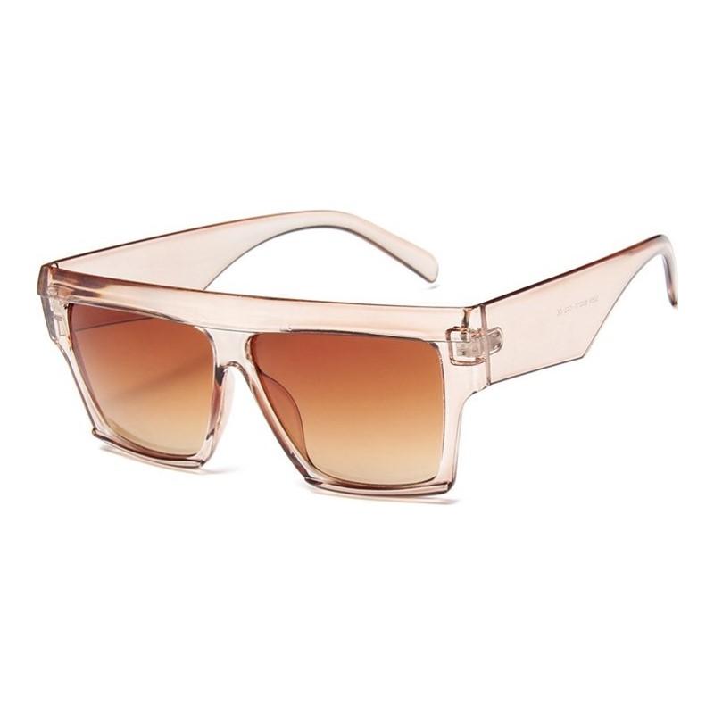New Classic Oversize Square Sunglasses Men Women Luxury Fashion Unisex Designer Eyewear