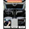 Car Sun Protector Windshield Shade For mini cooper R50 R52 R53 R55 R56 F54 F55 F56 F60 F66 F67 Front Window Sun Blocker Parking Heat Protection Cover
