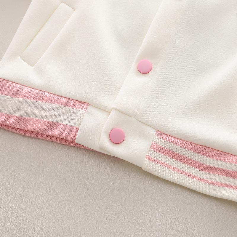 Kinder Baseballanzug Set für Jungen und Mädchen Frühling und Herbst Kleidung Sport und Freizeit Zweiteiliges Set