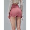 Vielseitige High-Waist Yoga-Shorts mit Kordelzug - Sommerliche Dreiviertel-Sporthosen