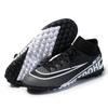 Foreign trade football shoes, men's high-top AG spikes, youth student competition training shoes, artificial turf sports