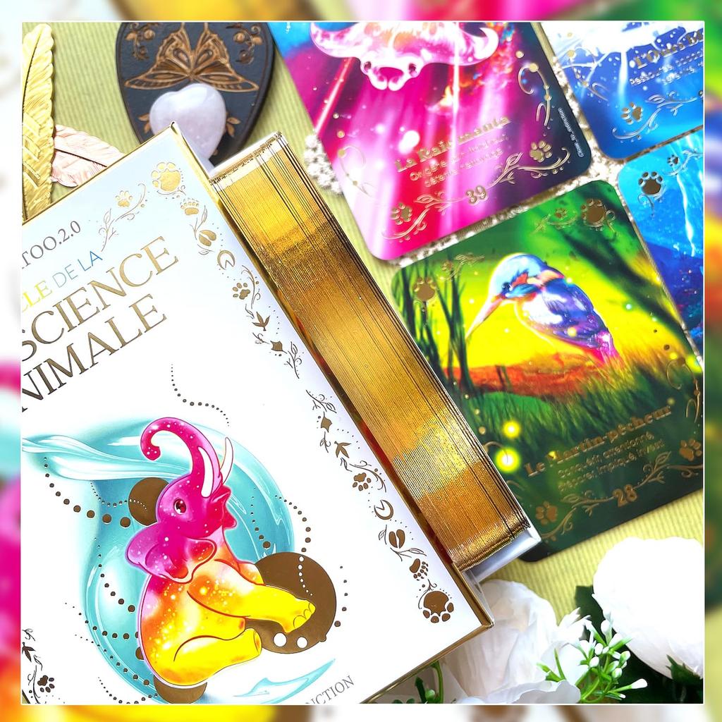 [Authentic] Animal Consciousness Oracle [Oracle Card Meanings In Japanese] Tarot Cards, Fortune Telling, Premium Quality