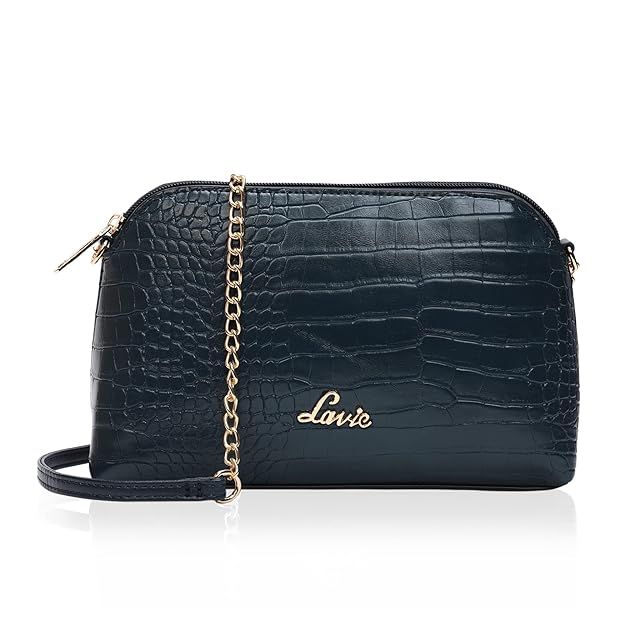 Women's Glossy Hemi Dome Sling Bag | Ladies Purse Handbag