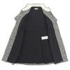 sandro Beautiful tweed trompe l'oeil dress, women's, white and black, size 34, SFPRO02482-107 dress 34 White / blackUsed