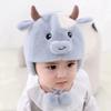 Ear Protection Winter Baby Hat Plush Baby Warm Cap Cartoon Infant Beanie Cap  Autumn/Winter