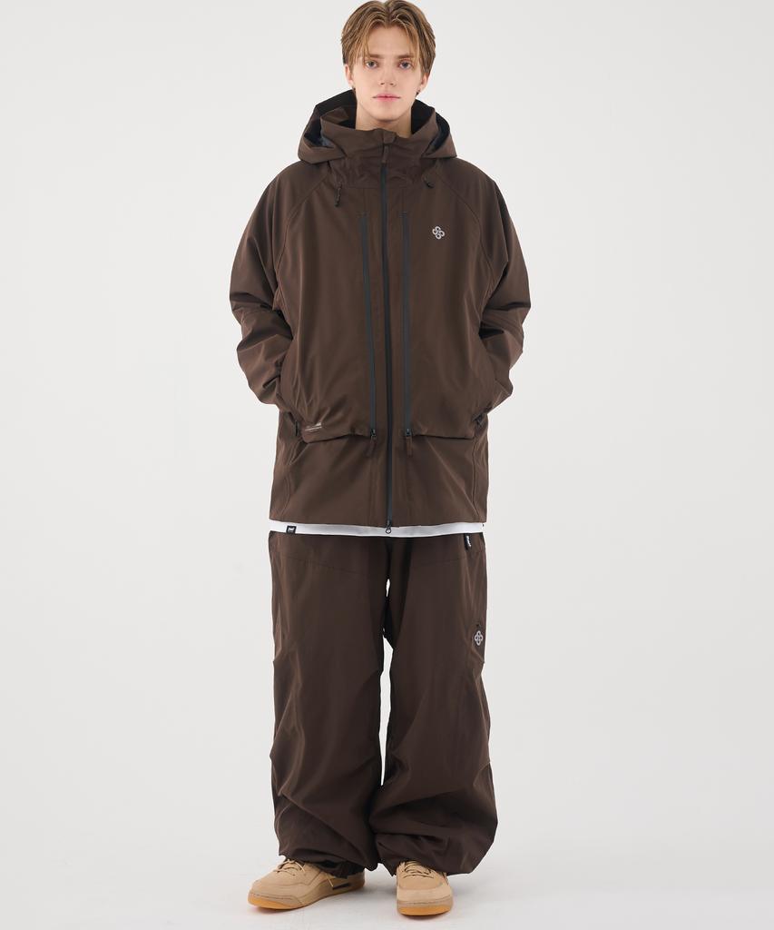 Dolauteoweeo 2526 Brick Pants Dark Choco Unisex
