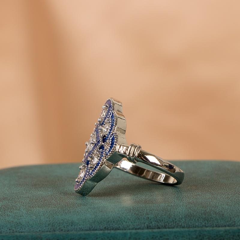 Juego De Anillos De Plata 925 Con Circonitas Cúbicas AAA - Corte Redondo 6.5mm - Tallas 6-10 - Mujer