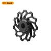 1 PZ 11T/13T Cuscinetto Ceramico Leggero Ruote Puleggia Cambio Posteriore Bicicletta da Strada per Deragliatore Posteriore MTB Puleggia CNC