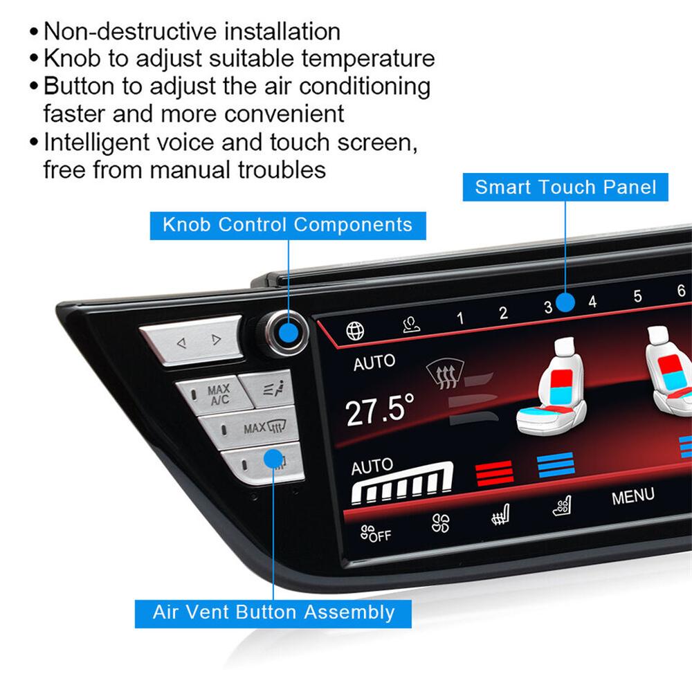 Air Conditioner LCD Touch Screen Digital A/C Panel For BMW 6 Series GT 2017-2021
