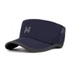 Summer Quick-Drying Flat Cap Men Breathable Sweat-Absorbing Mesh Baseball Cap Outdoor Sports Mountaineering Sunshade Cap