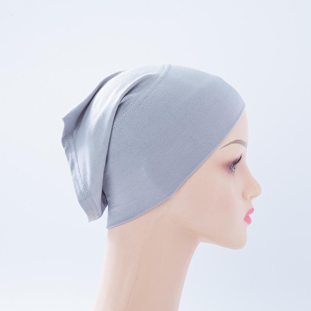 56colors Fashion Women Inner Hijab Tube Muslim Cap Bonnet Plain Islamic Underscarf Bamboo Jersey Undercaps