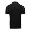 Sommar Herr Kortärmad Pikétröja Stilfull Herr Pikétröja Topp Femrandig Piké Herr T-shirt