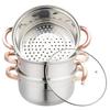 GARNEK NA PARĘ KLAUSBERG 4 ELEM. 20cm KB-7729 ROSE GOLD