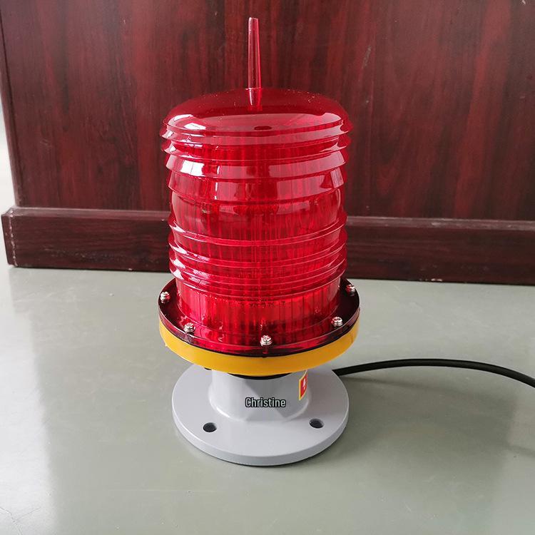 122 Type Medium Intensity LED Aviation Obstruction Light Beacon for Aircraft Navigation