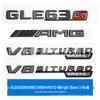 Mercedes GLE53 GLE63S V8 BITURBO 4MATIC Czarny Znak Emblemat Tylny
