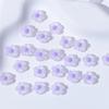Korean INS Frosted Five-Petal Flower Acrylic Beads for DIY Bracelets - Colorful Accessories