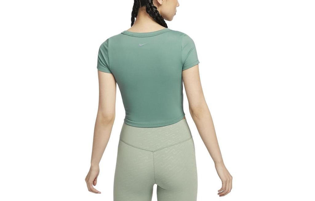 Nike One Fitted Crop Top Women's Coastal Blue/Black FN2805-361