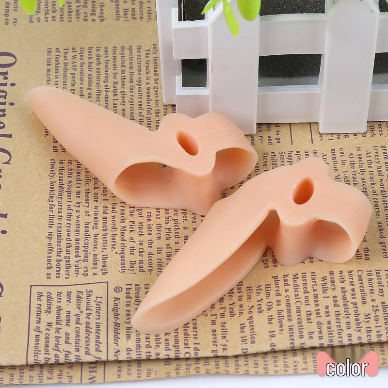Orthopedic Bunion Corrector Sleeve with Silicone Toe Separator for Day and Night Use