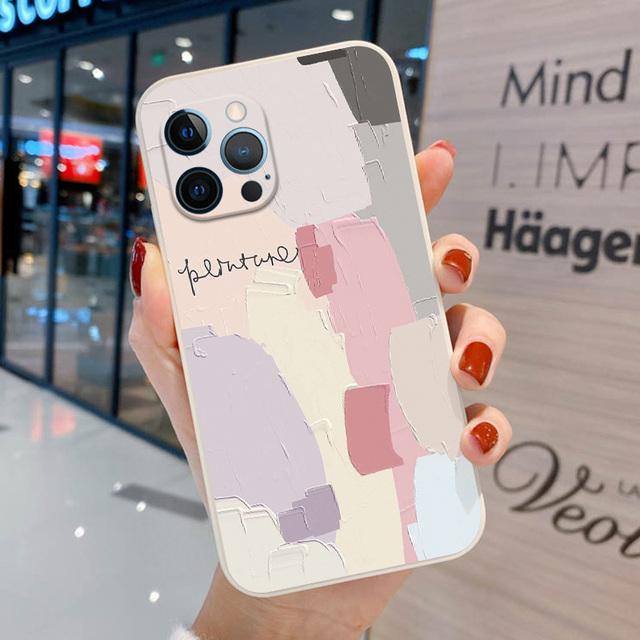 

Силиконовый чехол для Iphone 11, чехол для Iphone 14 Pro Max, мягкий чехол для Iphone 13 Xr X Xs 12 8 7 Plus Se 2022 14promax, мягкий чехол из ТПУ For iPhone 14 Plus