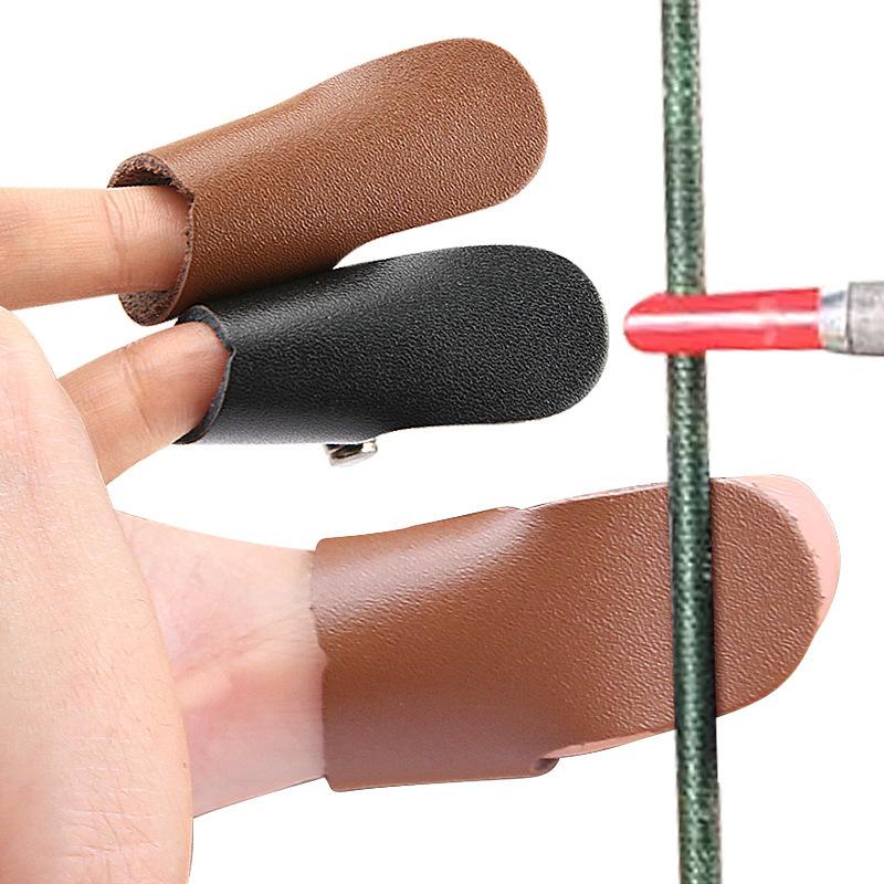 Bow and Arrow Finger Guard Double-layer Thickened Archery Reflex Bow Independent Finger Guard Sports Fitness Elastic Adjustable Bow and Arrow Guard